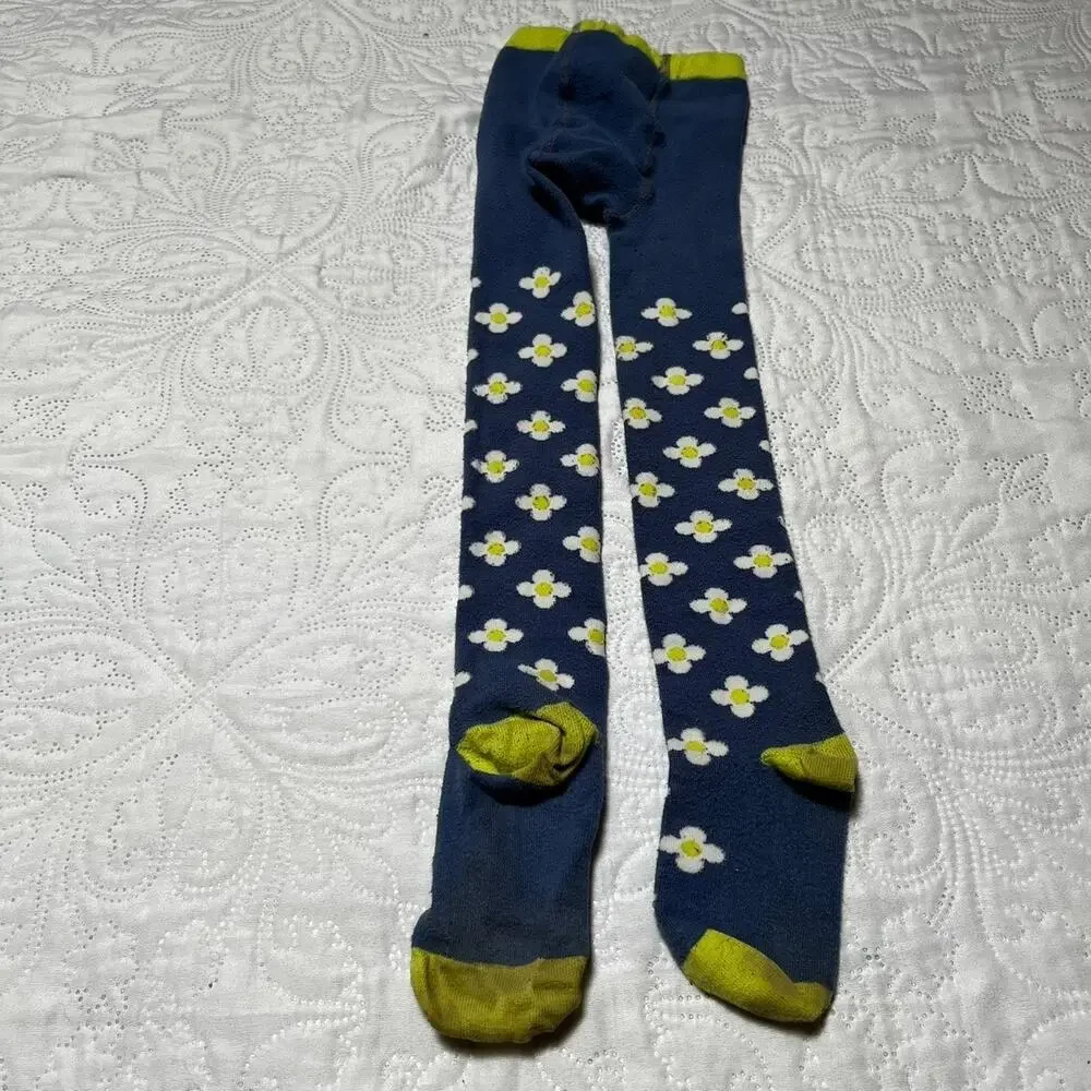 Mini Boden Daisy Tights Size 6/7